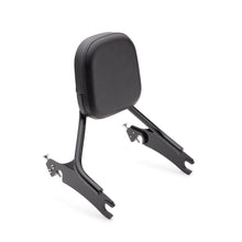Detach Backrest Short Med Pad Black Chieftain 14