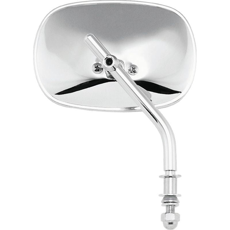 Bikers Choice 65-Up Chrome Stamped Steel Mirror Replaces H-D 91869-83T