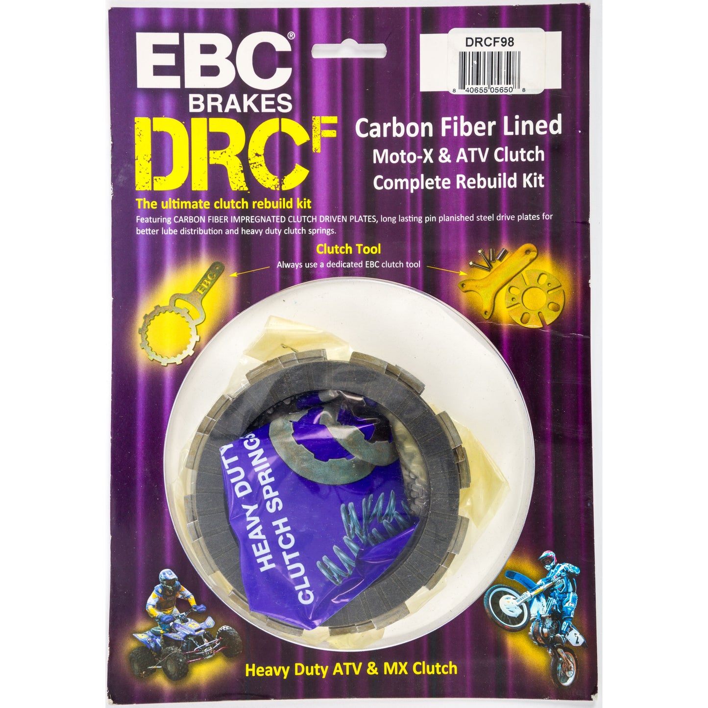 Carbon Fiber Clutch Complete Set Drcf98