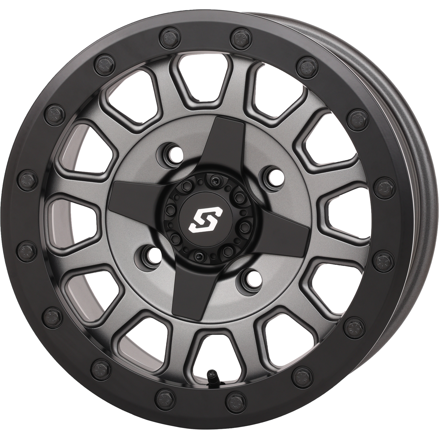 Adapt Dd Wheel 15x7 5+2 4/137 & 4/156 Matte Gnmtl Grey
