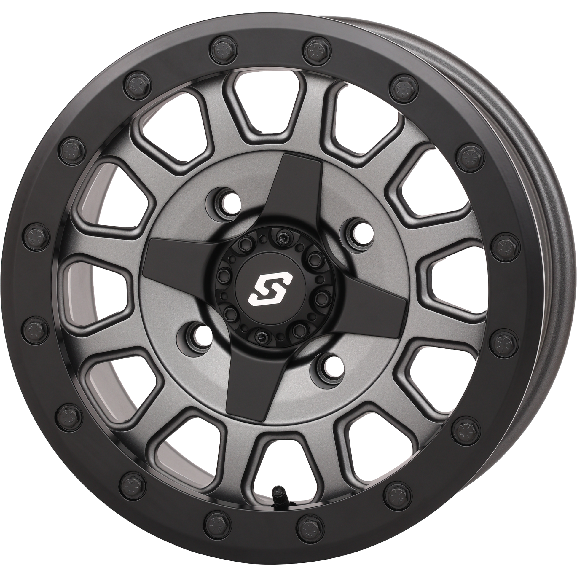 Adapt Dd Wheel 15x7 5+2 4/137 & 4/156 Matte Gnmtl Grey