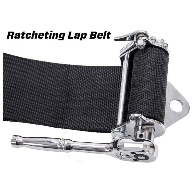 
                      
                        PRP 5.2 Cam-Lock Harness w/ Ratchet Lap Belt - Black
                      
                    