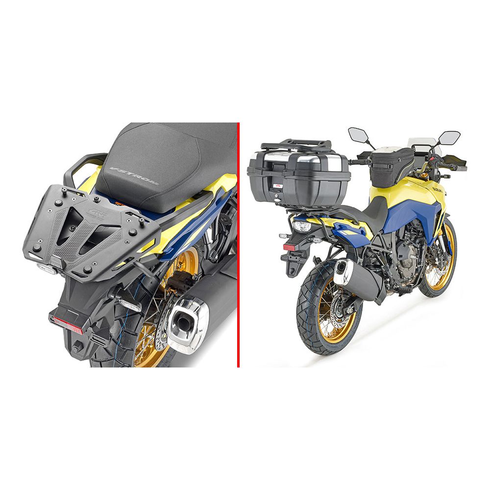 Specific Rear Rack Monolock/Monokey Black Suz