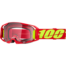 Armatic Goggle Red Clear Lens