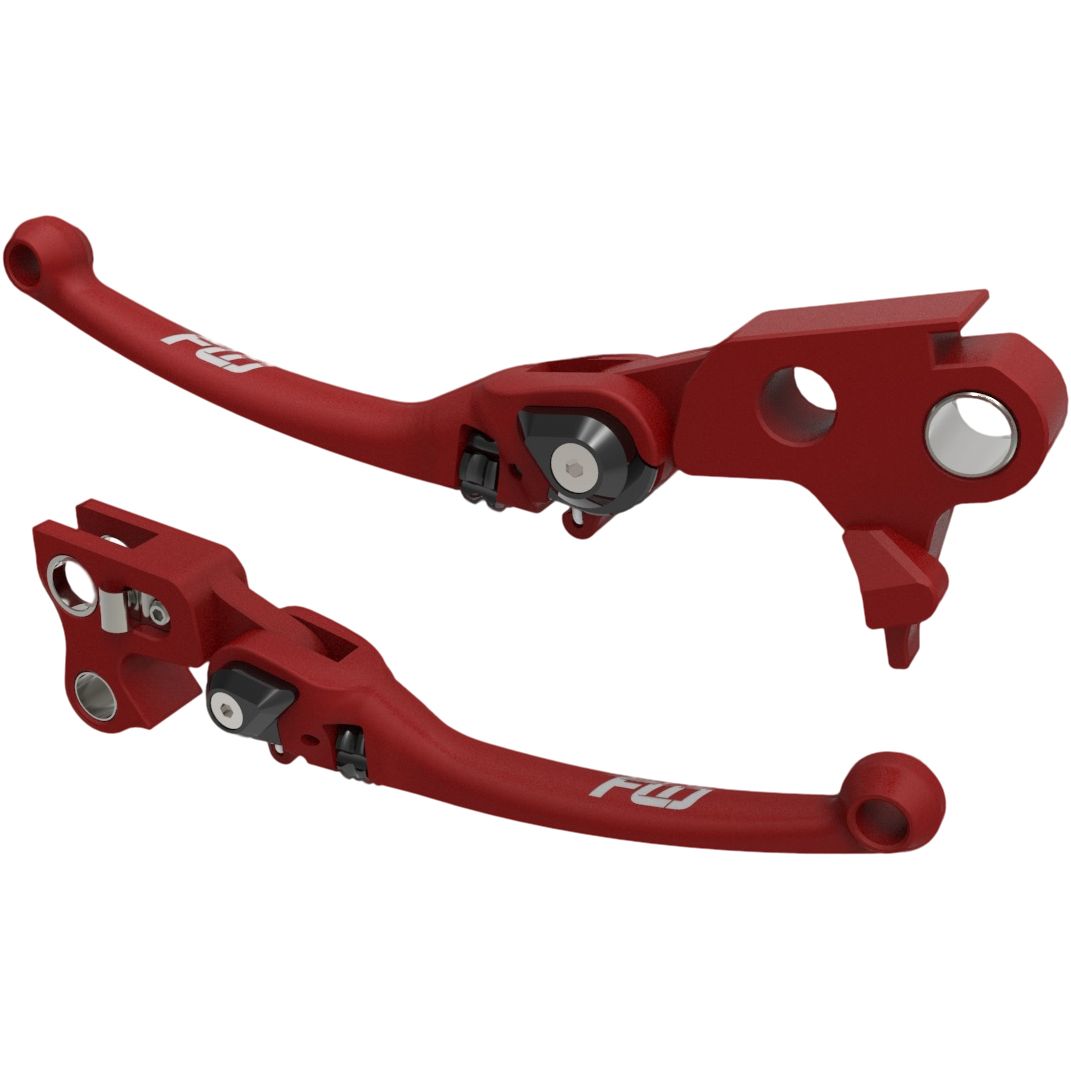 Mx Style Lever Set Red `96 17 Fxd