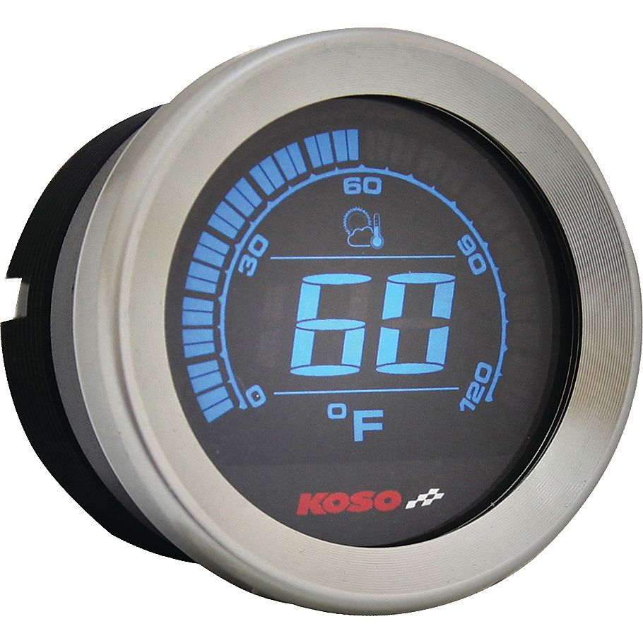 Digital Gauge Cluster Silver Bezel 04 13 Flht And Fltr