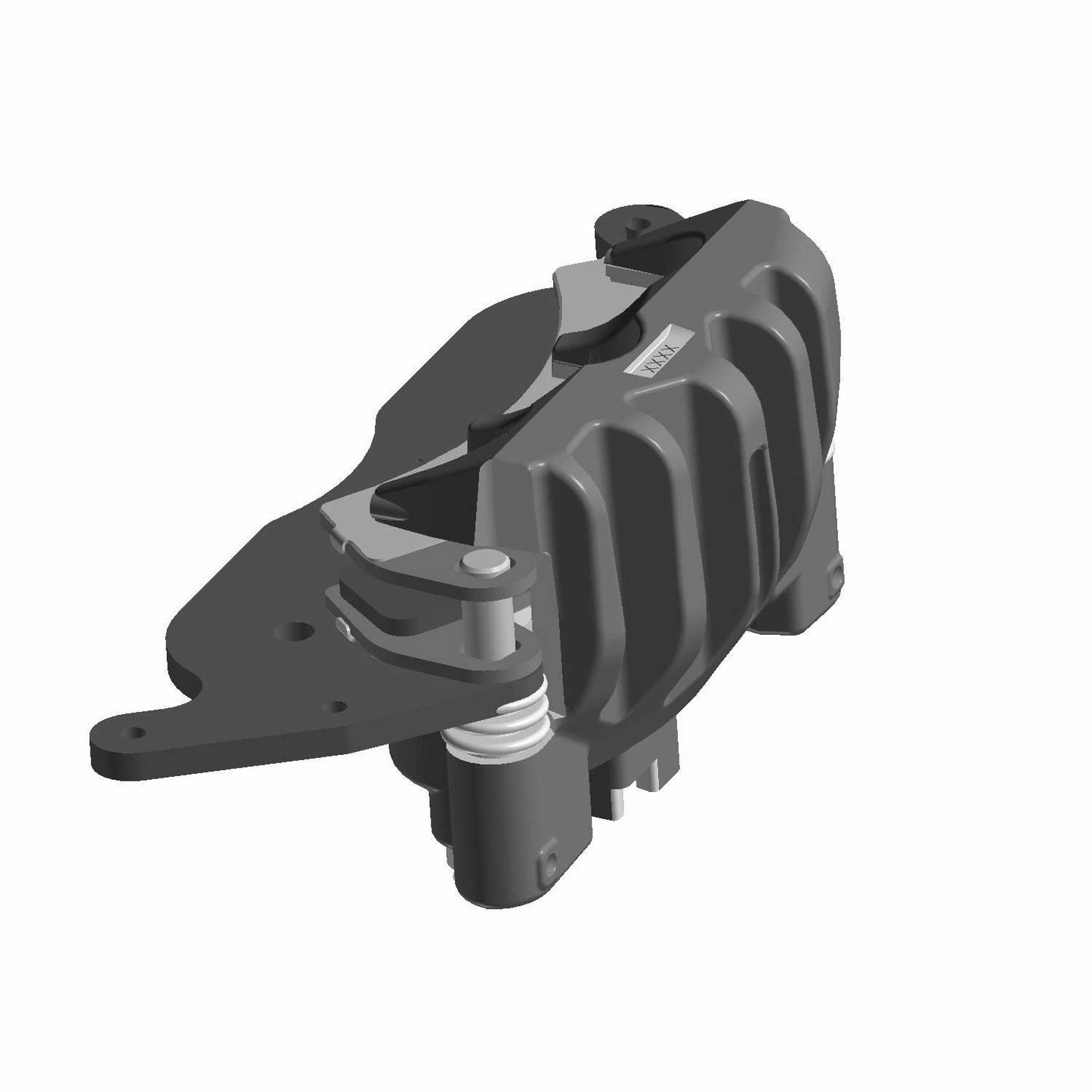 Polaris RZR 3-Piston Brake Caliper, Front, Left, Genuine OEM Part 1913239, Qty 1