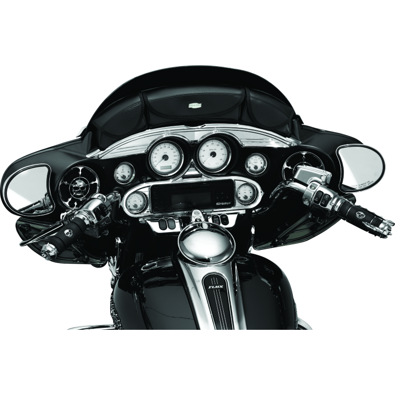 Kuryakyn Stereo Accent 96-13 FL Touring Models Chrome