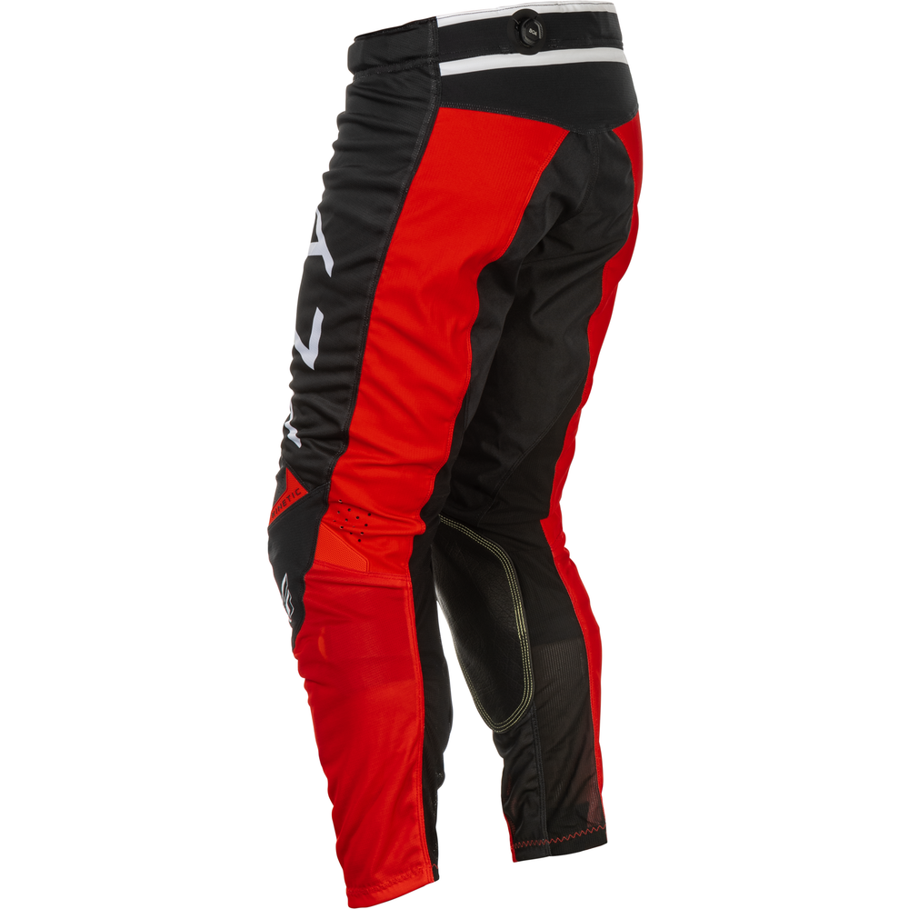 Kinetic Mesh Center Pants Black/White/Red Sz 28