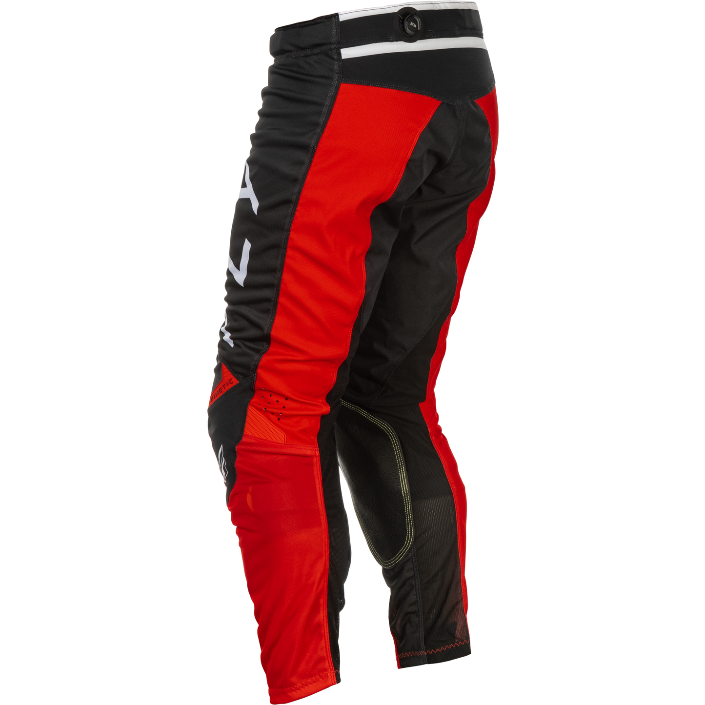 Kinetic Mesh Center Pants Black/White/Red Sz 34