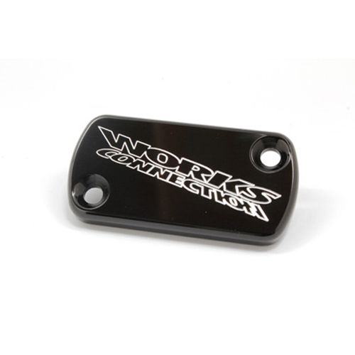 Billet Front Brake Cover Blk Rm/Kx