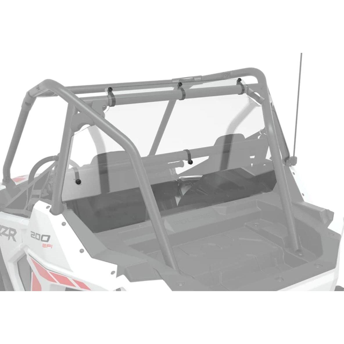 Genuine Polaris RZR 200 EFI Poly Rear Panel (Requires Roof 2889739, Sold separately) 2889777