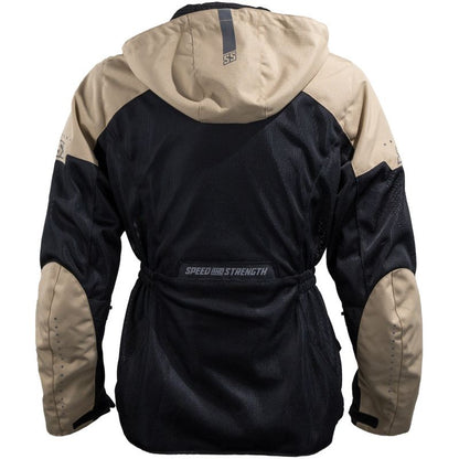 Speed and Strength Starstruck Mesh Jacket Trench Tan/Black Womens - Medium