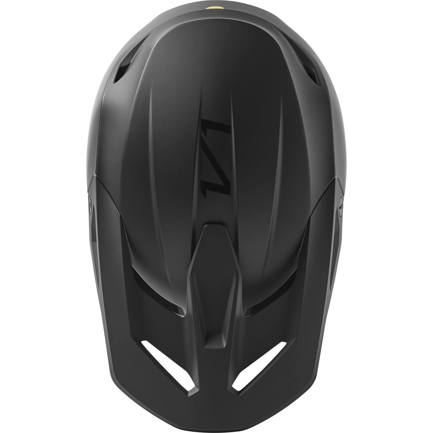 Fox Racing V1 Motocross Helmet, Matte Black, X-Small