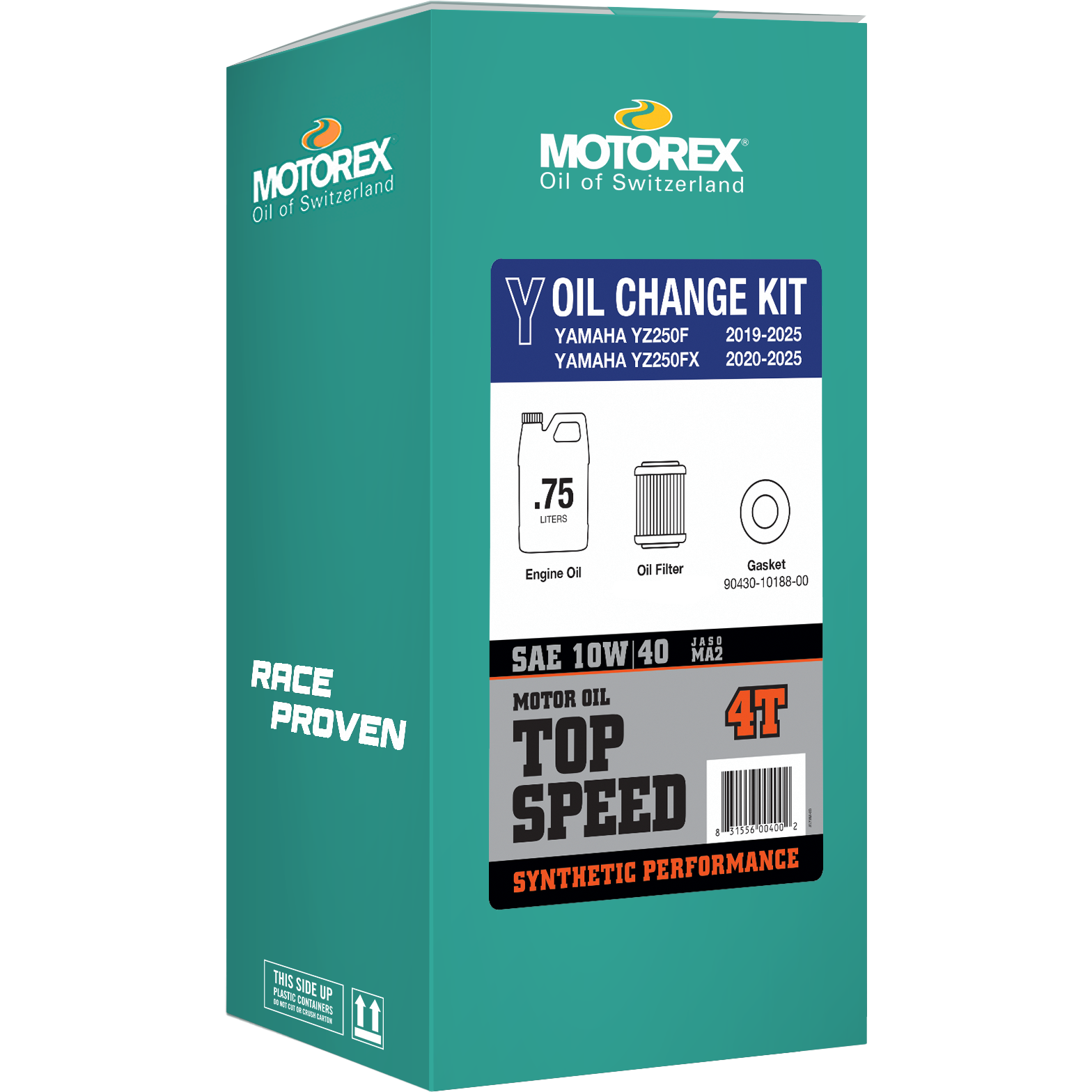 Top Speed Oil Change Kit 0.75l 10w/40 Yam