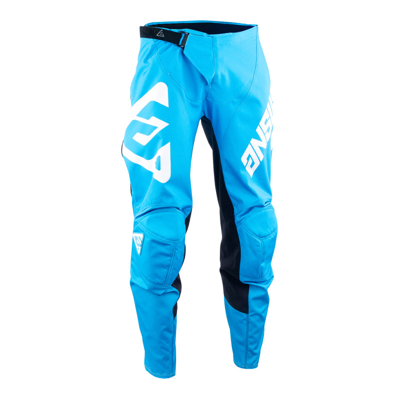 Answer Syncron Essential Pants Cyan/White/Black Youth Size - 22