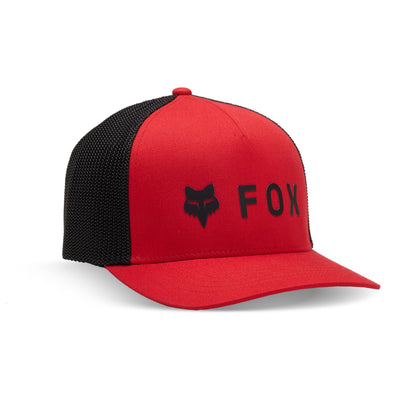 Fox Racing Men's Standard Absolute Flexfit HAT, Flame RED, Small