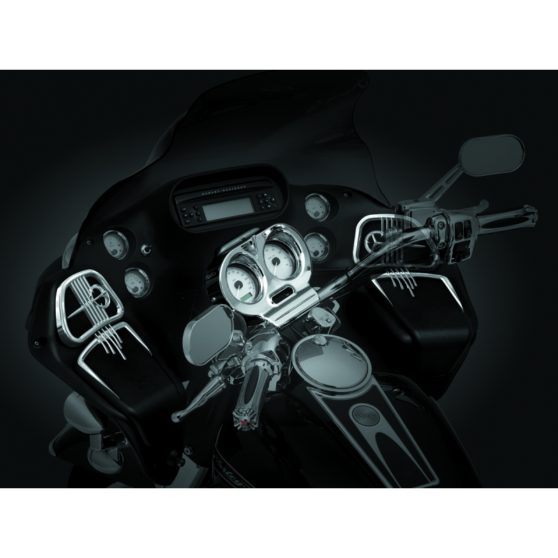 Kuryakyn Glove Box Accents For Road Glide Chrome