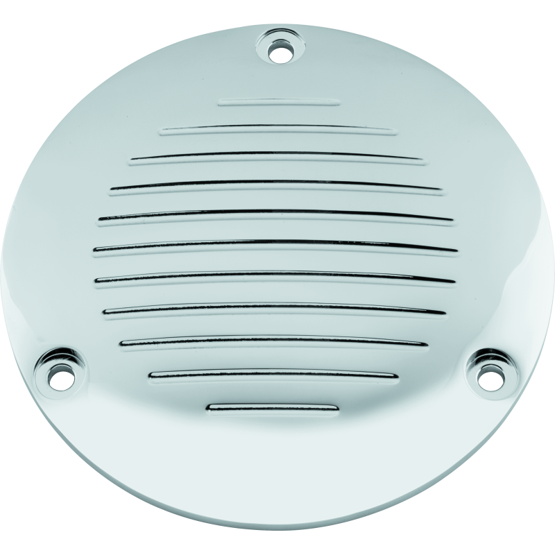 Bikers Choice 70-99 Big Twin Chrome 3 Hole Derby Cover