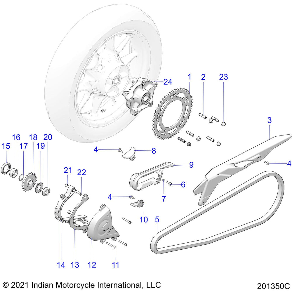 
                      
                        Indian Motorcycle X-Ring Chain Assembly, 525, Genuine OEM Part 3222308, Qty 1
                      
                    