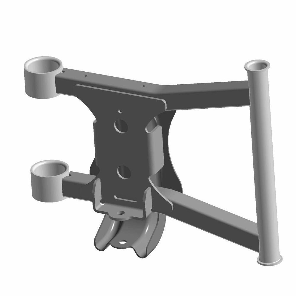 Polaris ATV Weld Control, Lower, Right, Matte Black, Genuine OEM Part 1015889-458, Qty 1