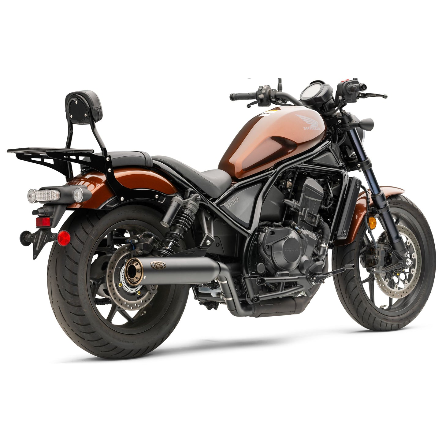 Slip On W/ Bronze Tip Hon Rebel 1100 21 23