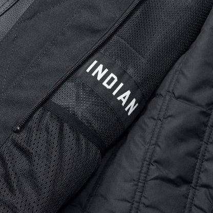 Indian Motorcycle Men's Beckman Jacket 2, Black - 2XL - 286284312
