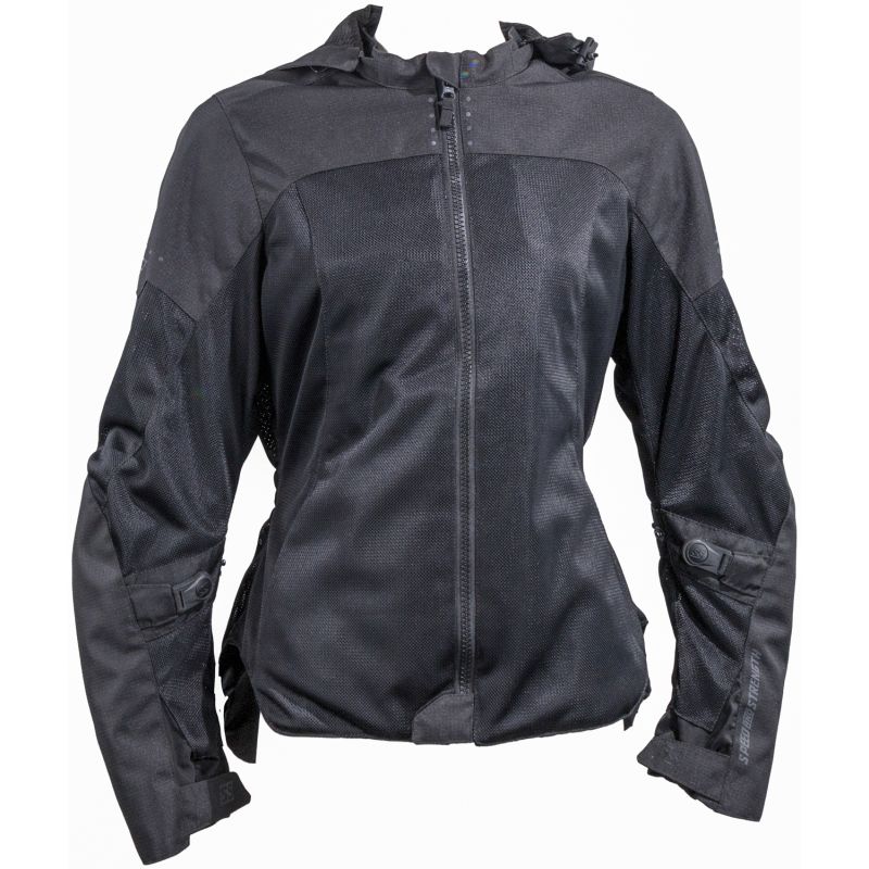Speed and Strength Starstruck Mesh Jacket Black Womens - XL