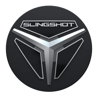 Slingshot Wheel Caps - Matte Black - 2884819-458