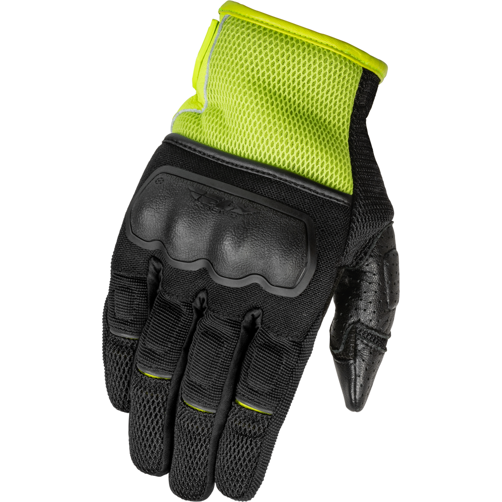 Coolpro Force Gloves Black/Hi Vis Lg