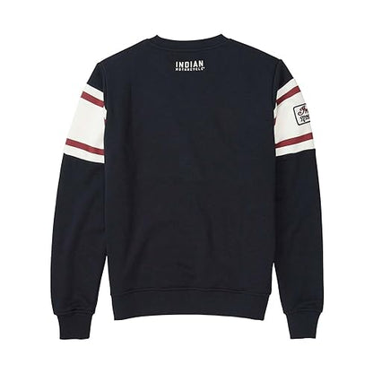 Indian Motorcycle Women�s Colorblock Sweatshirt, Navy - 3XL - 283343314