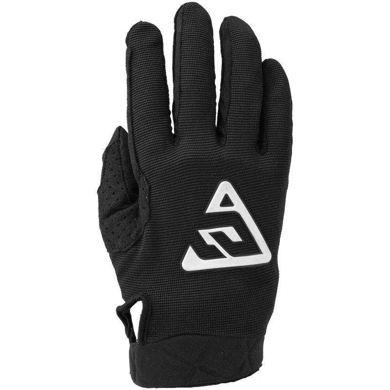 Answer 25 Peak Gloves Black/White Youth - Small