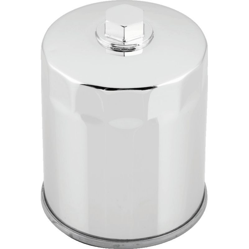 Twin Power Evo Chrome Oil Filter With Nut Replaces H-D 63796-77A 63805-80A 63806-83