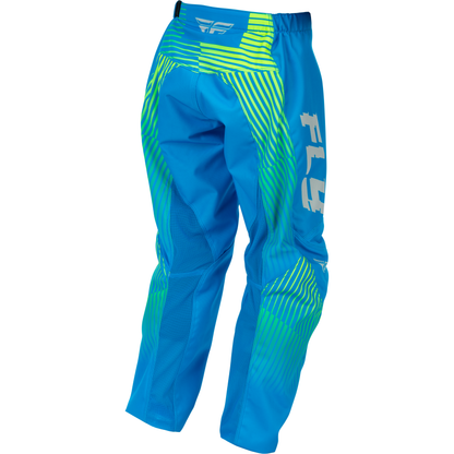 Youth F 16 Pants Blue/Hi Vis Sz 26