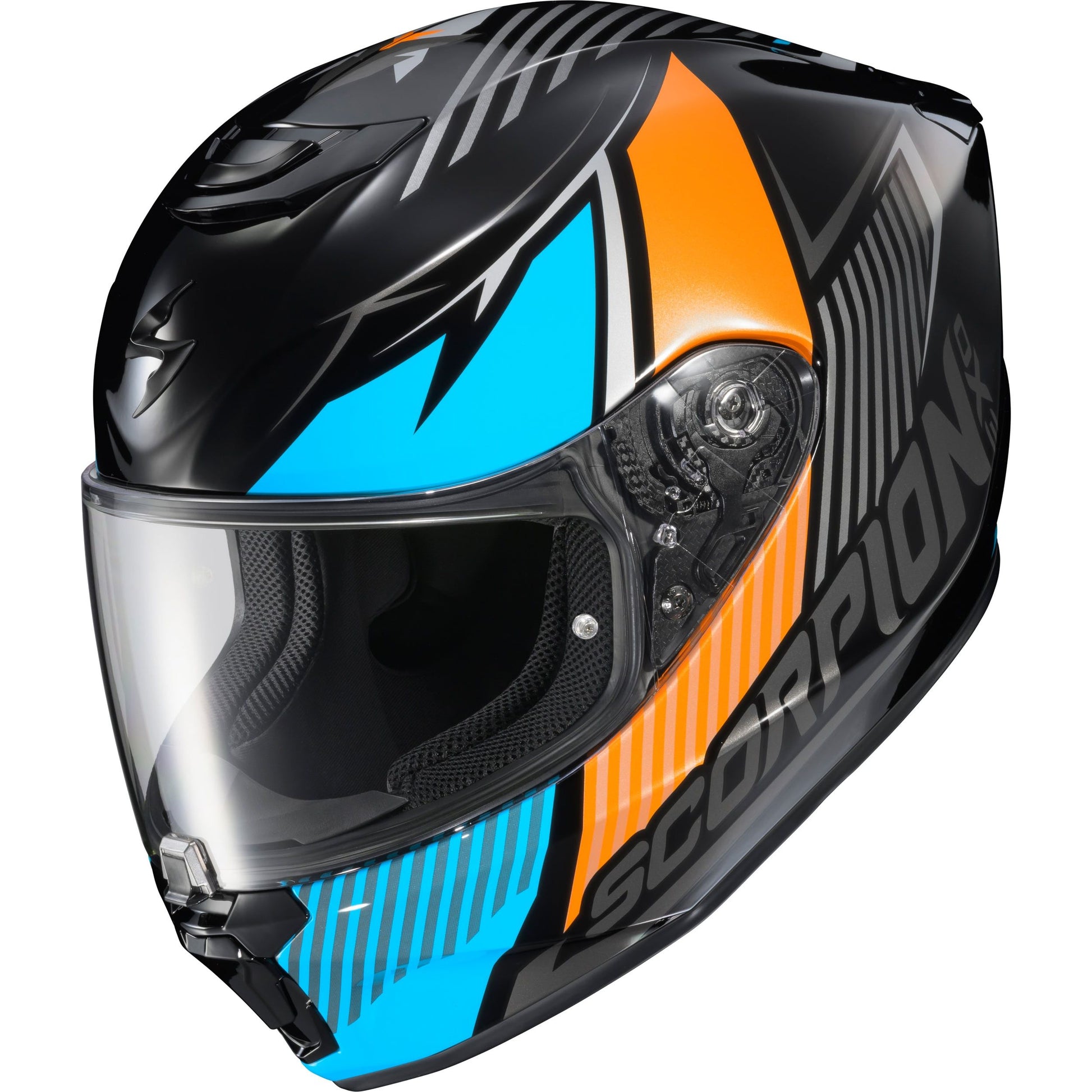 Exo R330 Full Face Helmet Hawker Light Blue Sm
