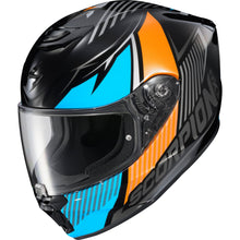Exo R330 Full Face Helmet Hawker Light Blue Sm