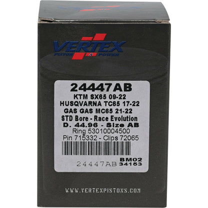 Piston Kit Cast Race Evolution 44.96/Std Ktm / Husq / Gas