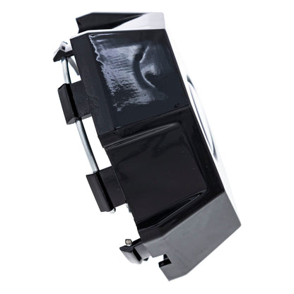 Polaris ATV Rim Cap, Medium Gloss Black, Genuine OEM Part 1521954-067, Qty 1