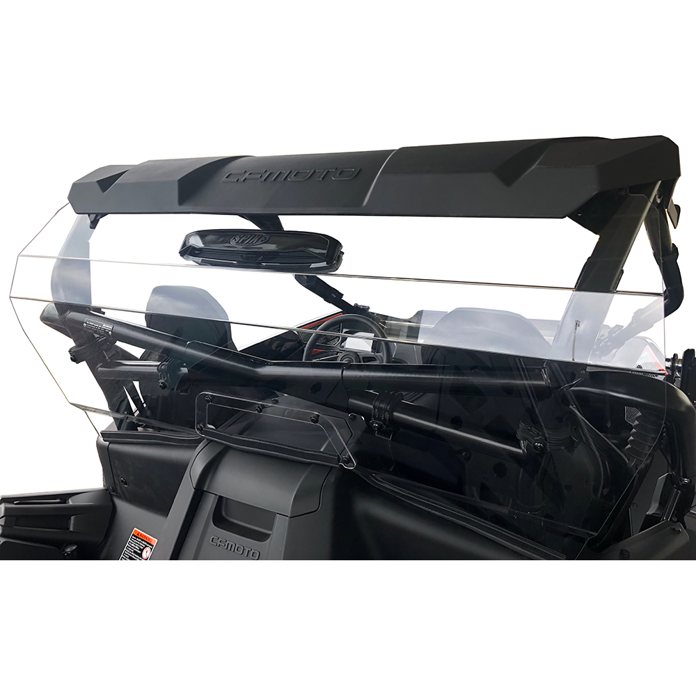 Rear Vented Windshield Clr Cf Moto