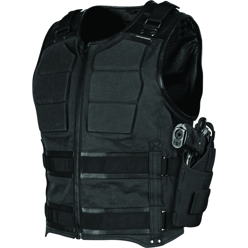 Speed and Strength True Grit Armored Vest Black - Large