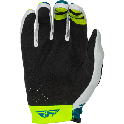 Youth Lite Gloves Grey/Lime/Teal Ym