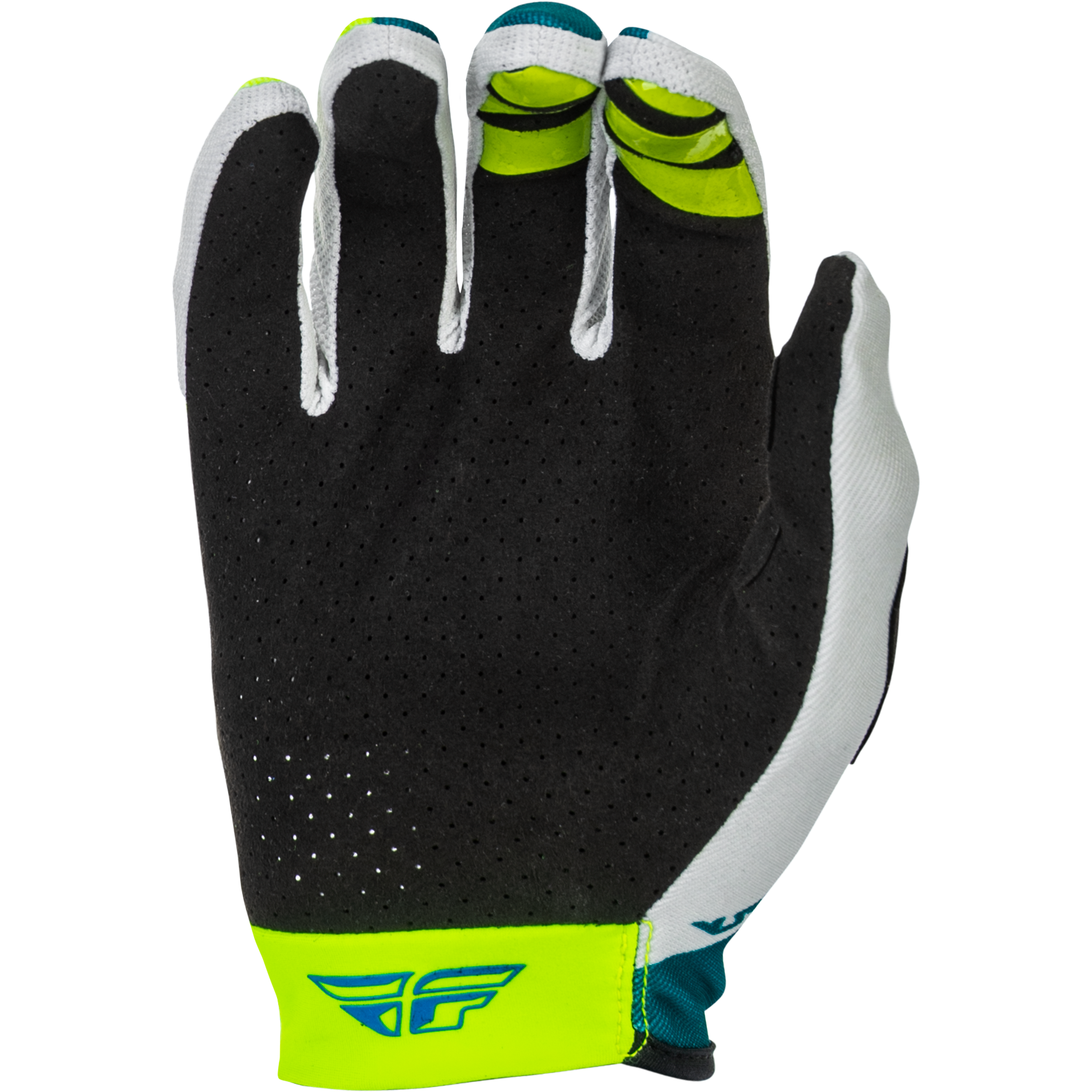 Lite Gloves Grey/Lime/Teal 2x