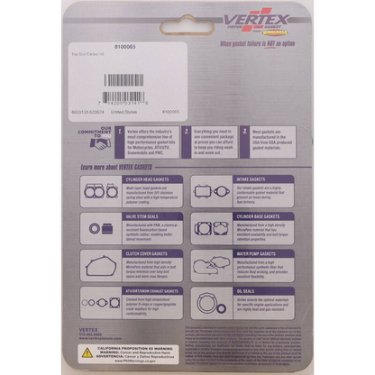 Top End Gasket Kit Pol