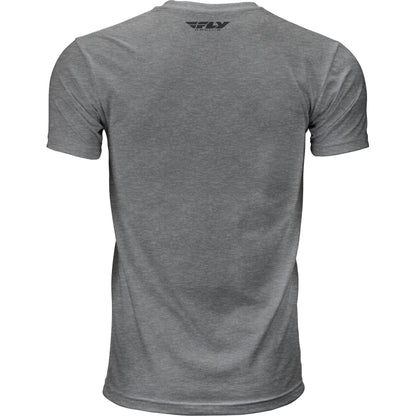Fly F Wing Tee Dark Grey Heather 2x