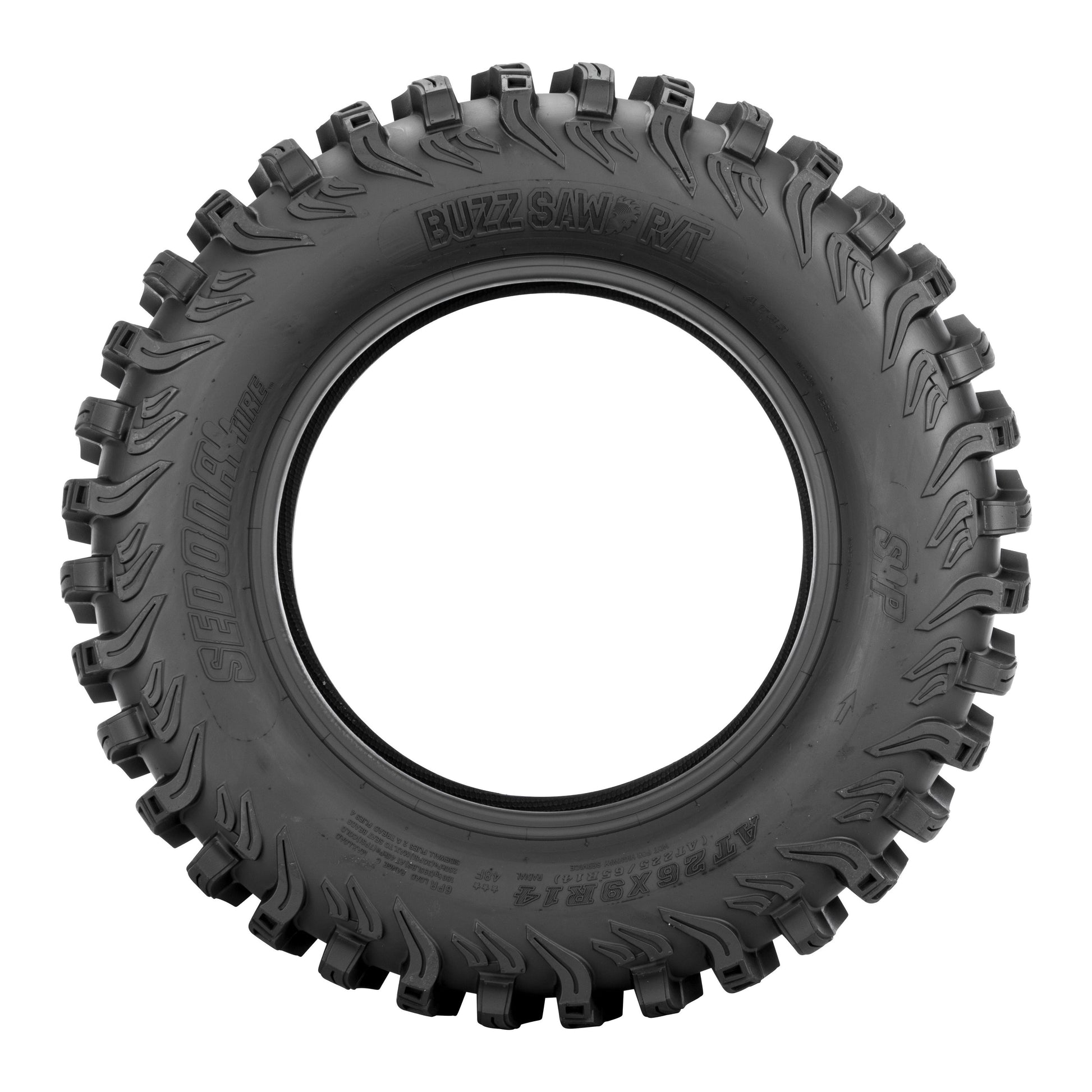 Tire Buzz Saw R/T 26x9r12 Radial 6pr Lr410lbs