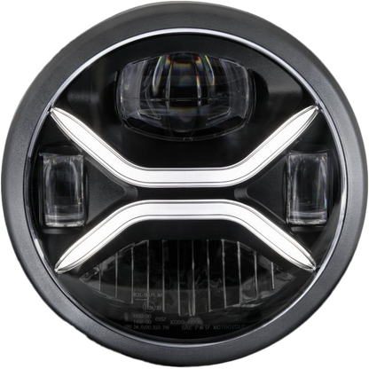 7" Zenith Led Headligh H4 Plug