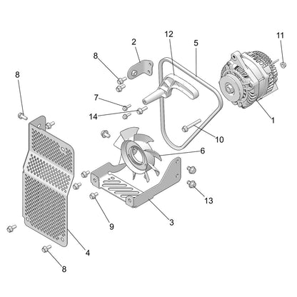 Polaris Off Road Belt, Genuine OEM Part 5416931, Qty 1
