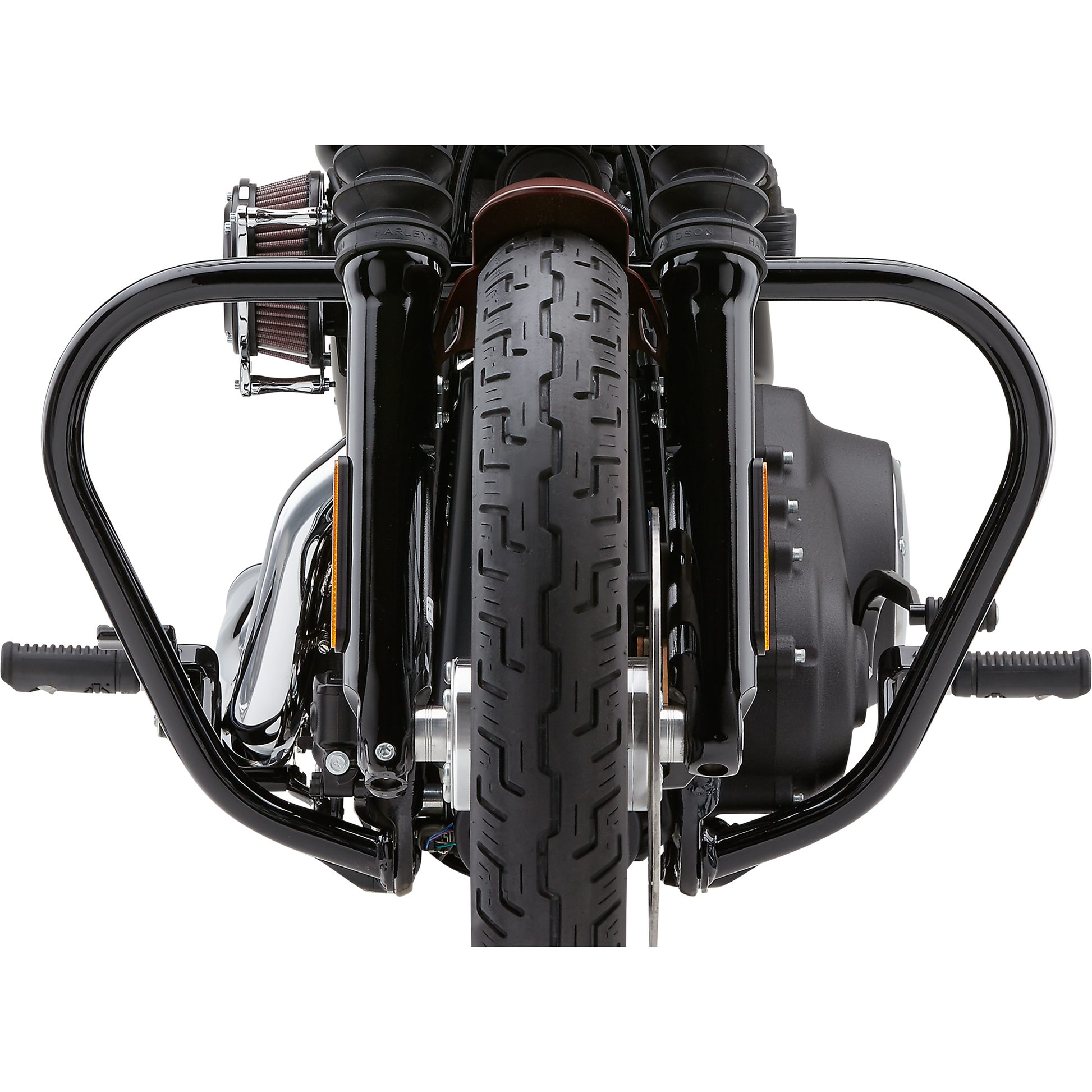 Freeway Bars Vbend 1.25" Black Fxd/B/C 91 17