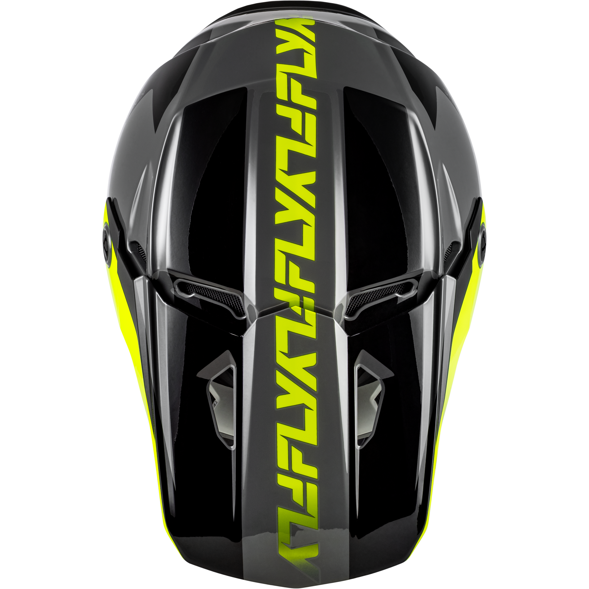 Kinetic Crest Helmet Grey/Black/Hi Vis Xl