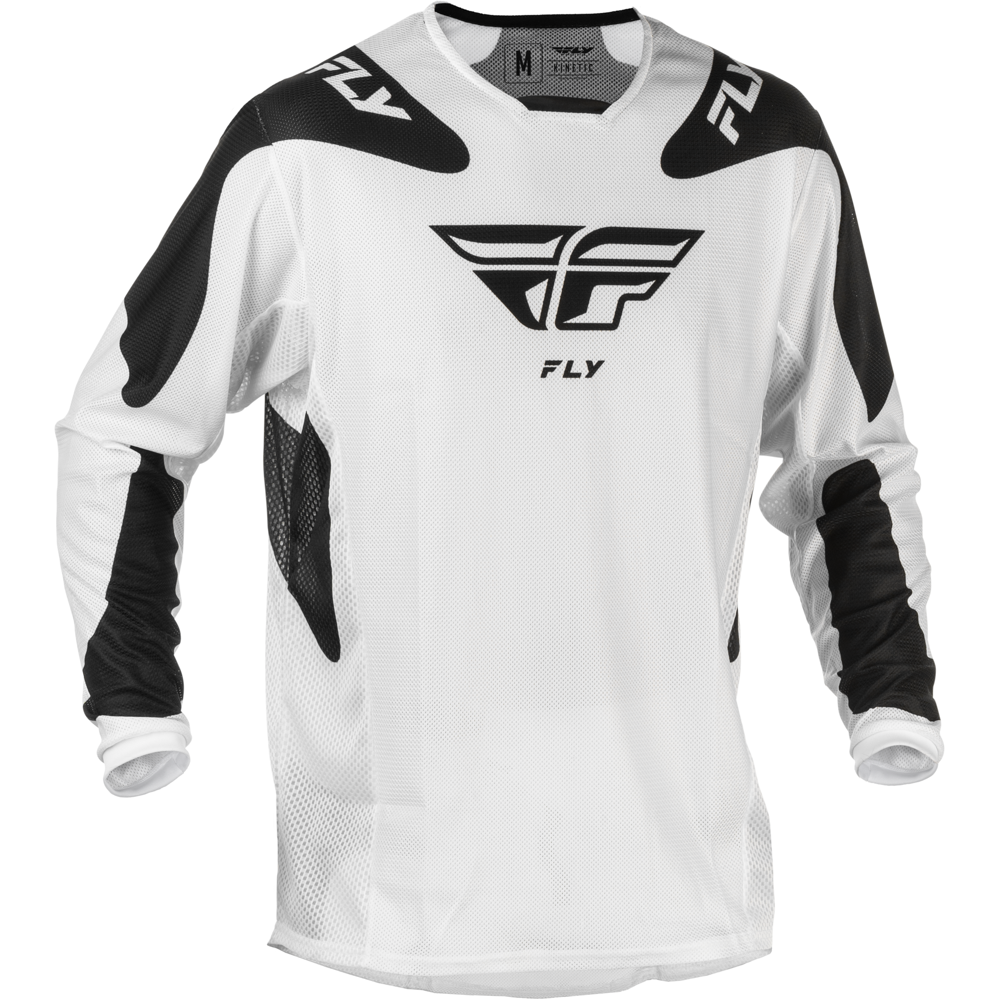 Kinetic Mesh Sym Jersey White/Black Sm
